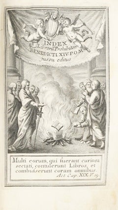 Item #2509 Index Librorum Prohibitorum et Expurgandorum novissimus (1667), bound with Index...