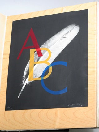 Item #2534 Alphabet pour Adultes (1970). MAN RAY, MAN RAY
