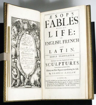 Item #2536 Æsop’s Fables with His Life (1687). AESOP, FRANCIS BARLOW