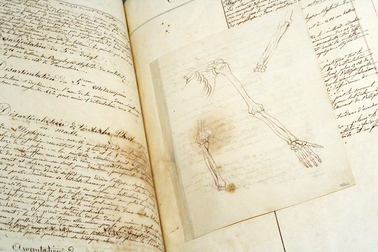 Item #2577 Opérations chirurgicales [Manuscript on The Hand]. FRÉDÉRIC LÉPINE.