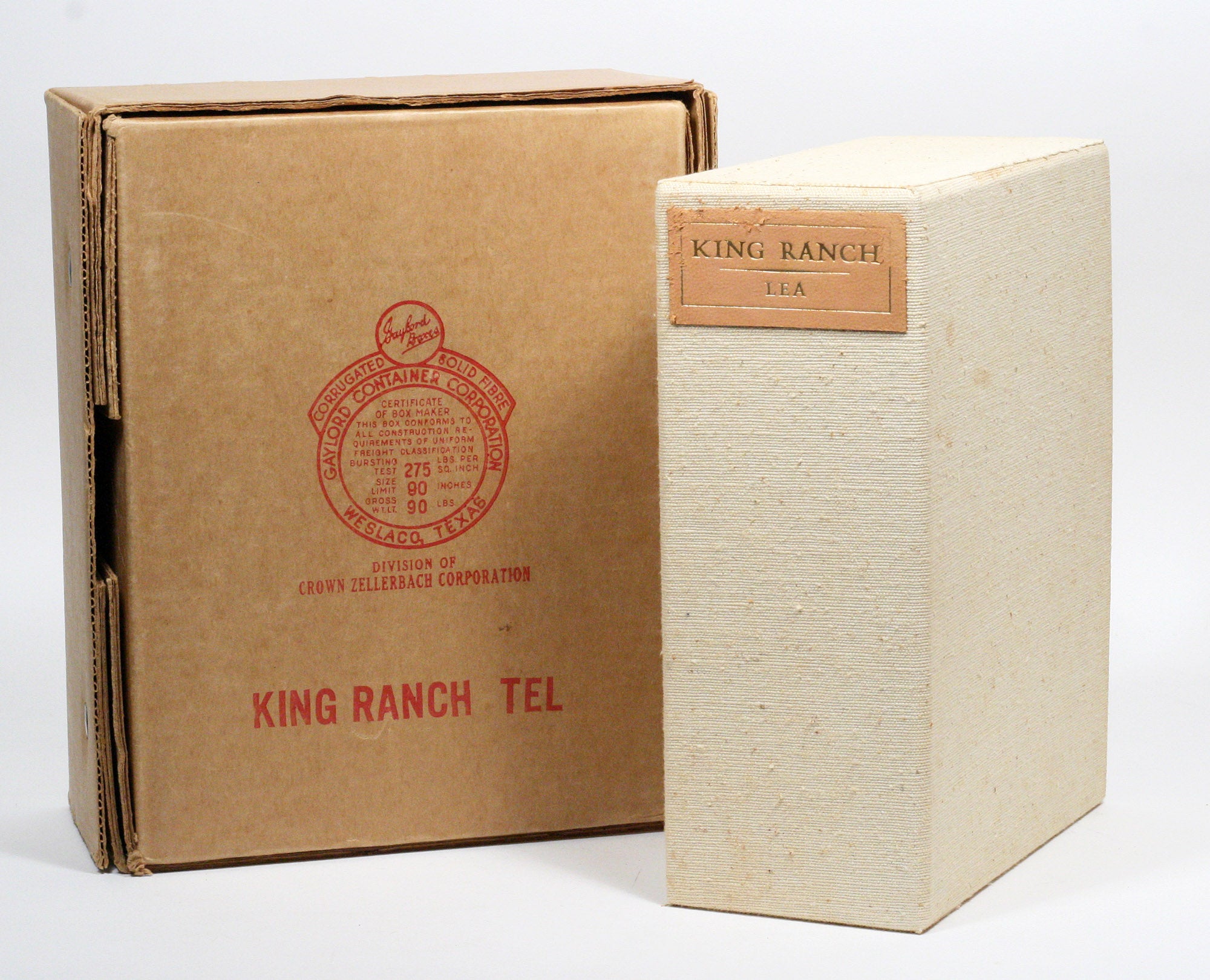 The King Ranch Saddle Blanket Issue | TOM LEA, J. CARL HERTZOG | First ...