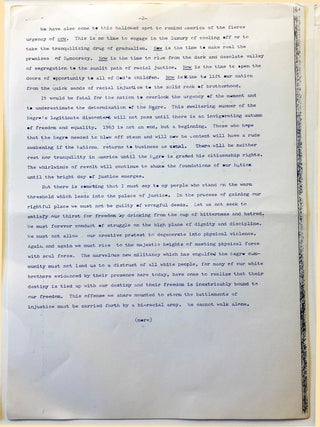 “I Have a Dream Speech”: Address to the Civil Rights March on Washington, 28 August 1963. Delivered on the steps at the Lincoln Memorial in Washington, D.C.