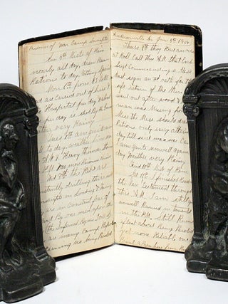 Civil War Union Soldier Manuscript Diary from Andersonville Prison ...