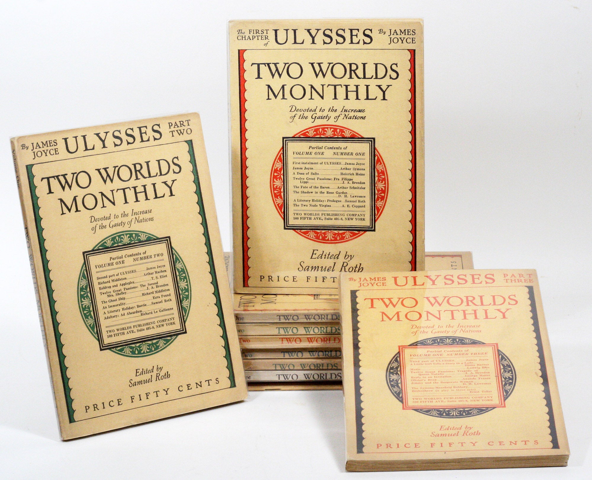 Ulysses, in Two World Monthly | JAMES JOYCE, SAMUEL ROTH | First ...