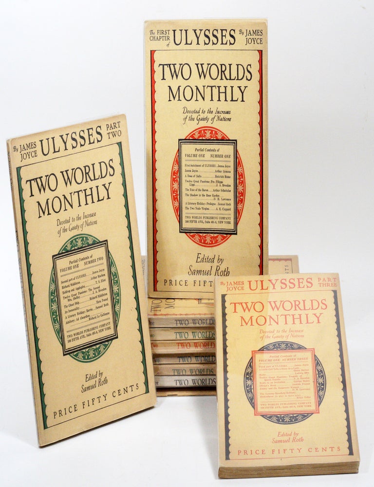 Item #2617 Ulysses, in Two World Monthly. JAMES JOYCE, SAMUEL ROTH.
