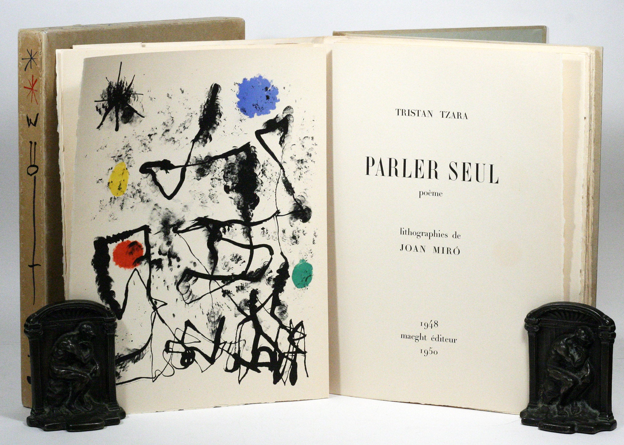 Parler Seul | JOAN MIRÓ, TRISTAN TZARA | First edition