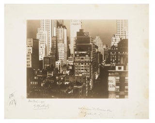 Signed Photograph: “From My Window at An American Place, North”