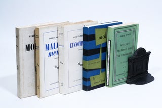 Item #2695 Molloy (1951); with Malone meurt (1951); with L'innommable (1953); with Molloy...