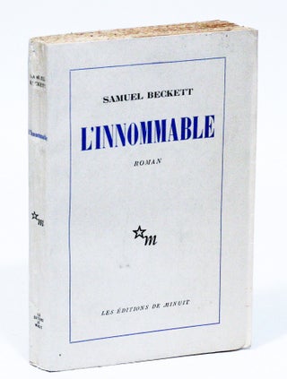 Molloy (1951); with Malone meurt (1951); with L'innommable (1953); with Molloy (1955 [first English edition]); with Molloy, Malone Dies, The Unnamable: A Trilogy (1959) [first complete edition of the Trilogy]).