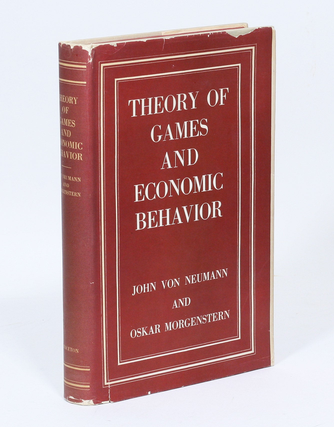 George Neumann Book John Von Neumann Game Theory