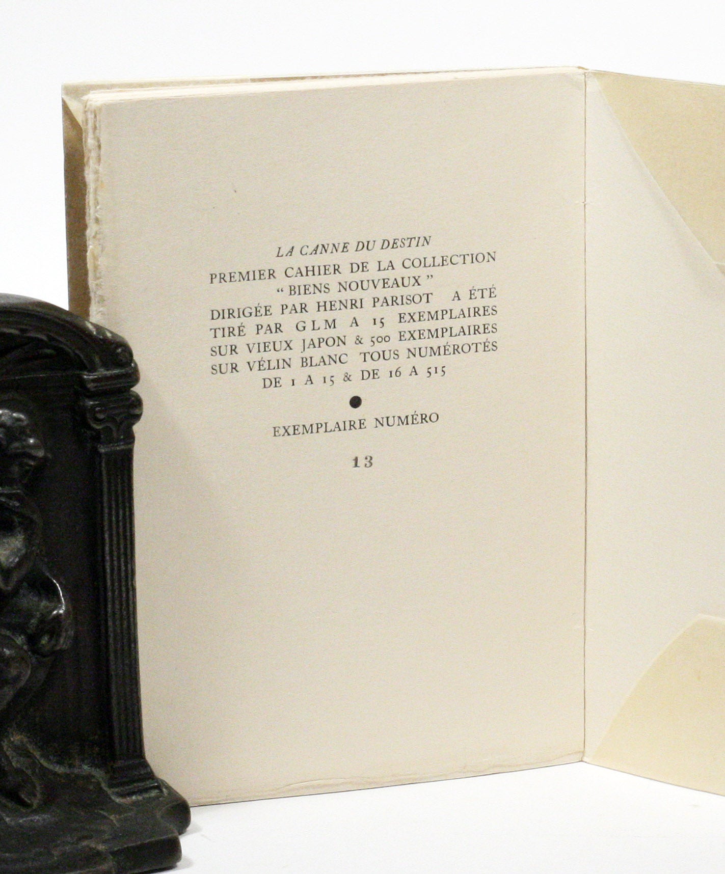 Biens Nouveaux Rrose S lavy La Canne du Destin The Cane of Destiny Le Chasseur Gracchus The Gracchus Hunter Sondue Sounded by MARCEL DUCHAMP