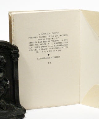 “Biens Nouveaux”: Rrose Sélavy; La Canne du Destin (The Cane of Destiny); Le Chasseur Gracchus (The Gracchus Hunter); Sondue (Sounded)