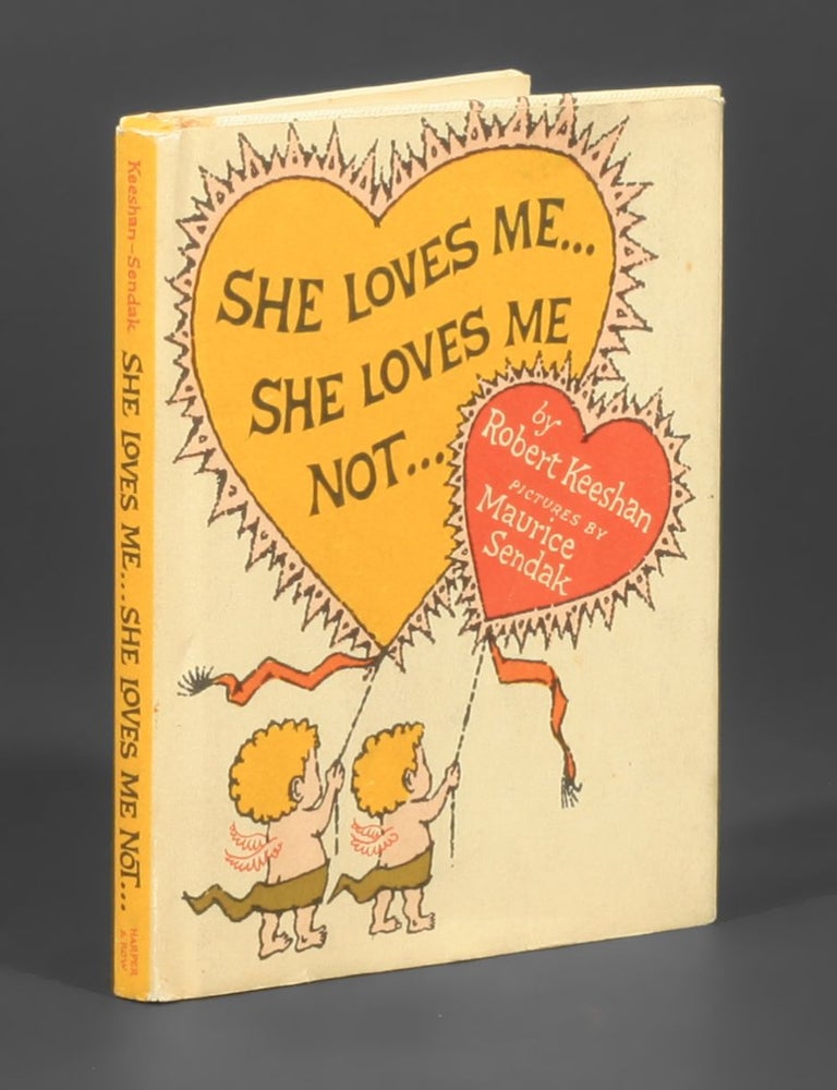 Item #274 She Loves Me... She Loves Me Not. Maurice Sendak, Robert Keeshan.