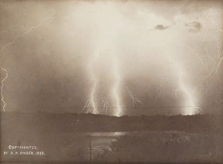 Item #2741 Early Lightning Photograph (Massachusetts,1888). ALFRED H. BINDEN