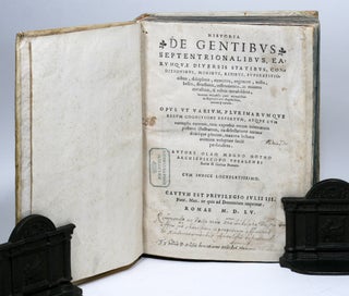 Item #2749 Historia de Gentibus septentrionalibus, earumqve diversis statibus, conditionibus,...