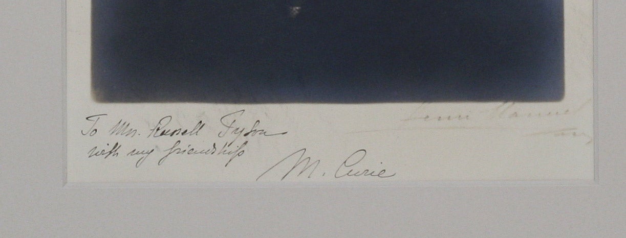 Inscribed Photograph Signed