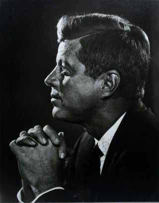 Large Format Portrait Photograph of John F. Kennedy, signed by Kennedy
