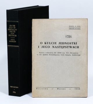 Item #2780 O Kulcie Jednostki I Jego Nastepstwach [The Personality Cult and its Consequences]....