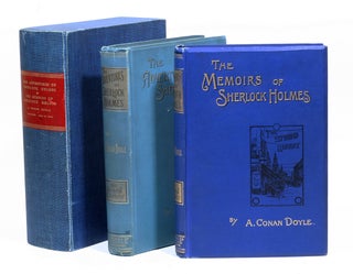 Item #2809 The Adventures of Sherlock Holmes. WITH: The Memoirs of Sherlock Holmes. ARTHUR CONAN...