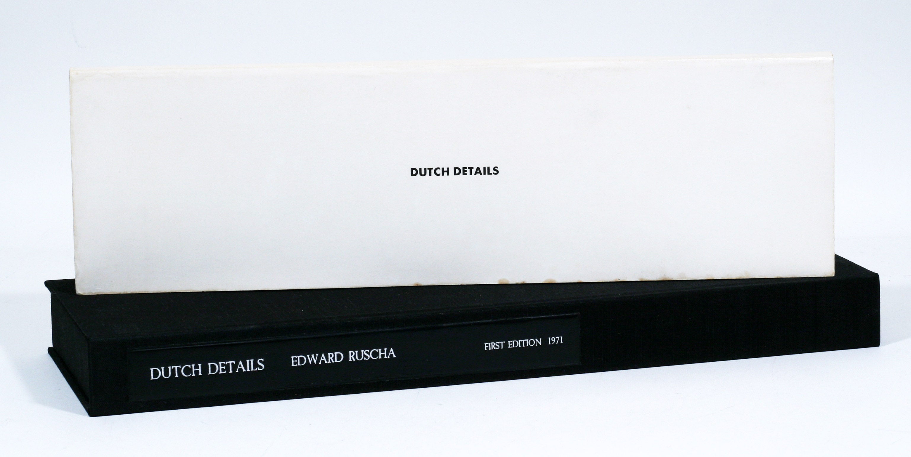 Dutch Details | ED RUSCHA | First edition