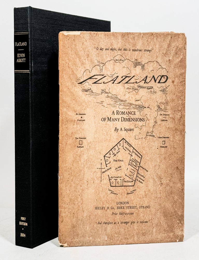 Item #2844 Flatland: A Romance of Many Dimensions. EDWIN ABBOTT ABBOTT, pseud A SQUARE.
