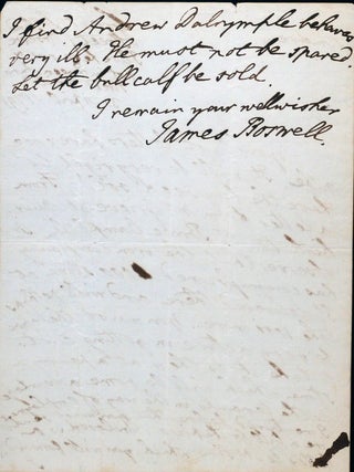 Autograph Letter Signed (ALS)