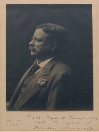 Item #2904 Photograph Signed. THEODORE ROOSEVELT