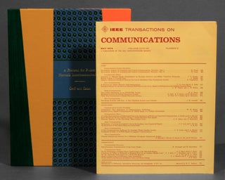 Item #292 A Protocol for Packet Network Intercommunication. Vinton G. Cerf, Robert E. Kahn