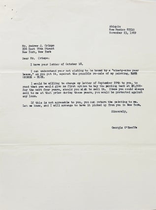 Typed Letters Signed