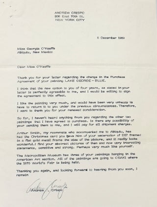 Typed Letters Signed