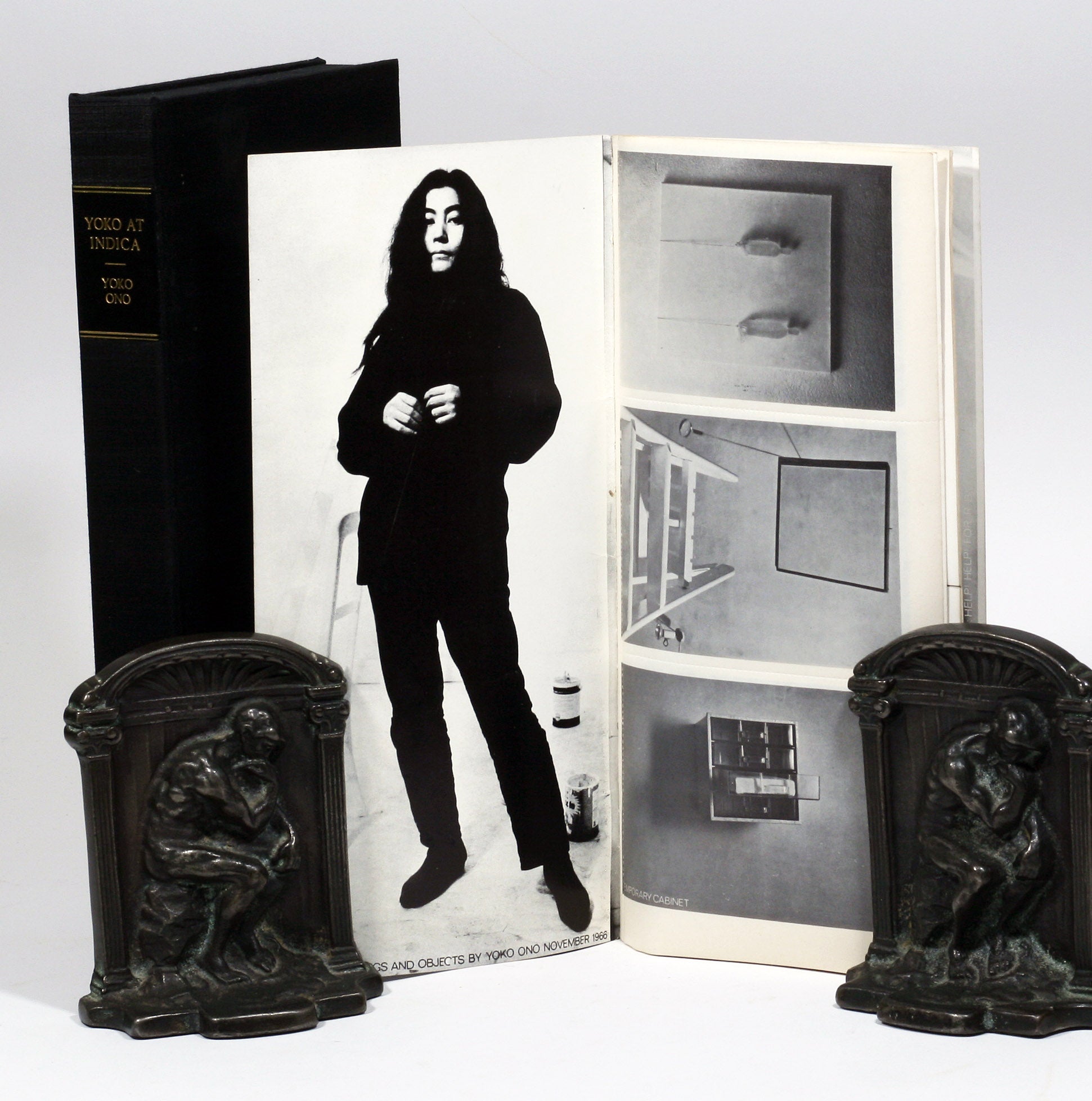 Yoko at Indica Unfinished Paintings and Objects | YOKO ONO | First