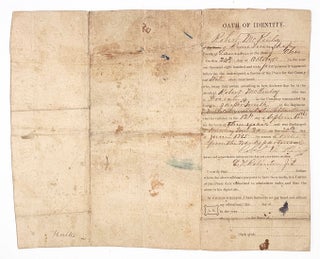 Manuscript of Congratulatory Order to the Third Cavalry Division; Custer's Carte De Visite; Soldier's Discharge Papers