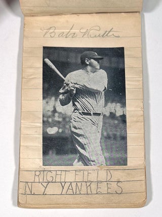Item #3029 Autographs of Baseball Players, Yankee Stadium 1931. BABE RUTH, LOU GEHRIG