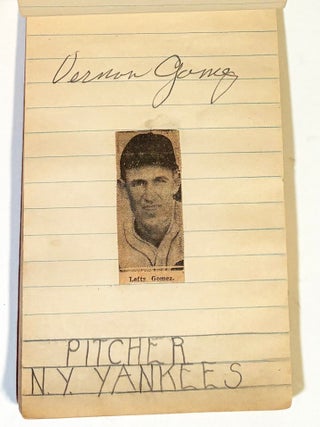 Autographs of Baseball Players, Yankee Stadium 1931