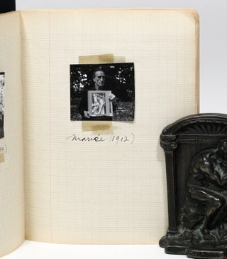 A Portable Retrospective in Photographs: Autograph-Indexed Notebook of Duchamp's Work (c. 1950)