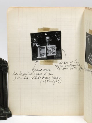 A Portable Retrospective in Photographs: Autograph-Indexed Notebook of Duchamp's Work (c. 1950)