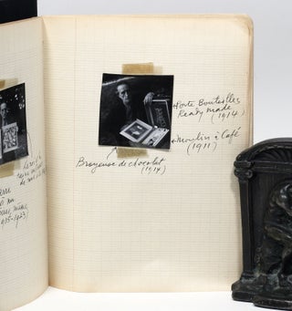 A Portable Retrospective in Photographs: Autograph-Indexed Notebook of Duchamp's Work (c. 1950)