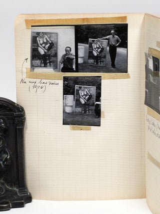 A Portable Retrospective in Photographs: Autograph-Indexed Notebook of Duchamp's Work (c. 1950)