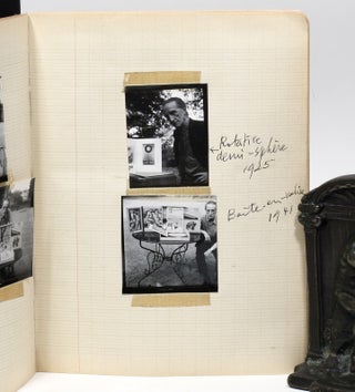 A Portable Retrospective in Photographs: Autograph-Indexed Notebook of Duchamp's Work (c. 1950)