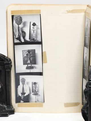 A Portable Retrospective in Photographs: Autograph-Indexed Notebook of Duchamp's Work (c. 1950)