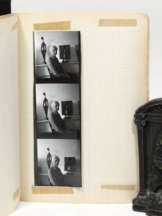 A Portable Retrospective in Photographs: Autograph-Indexed Notebook of Duchamp's Work (c. 1950)