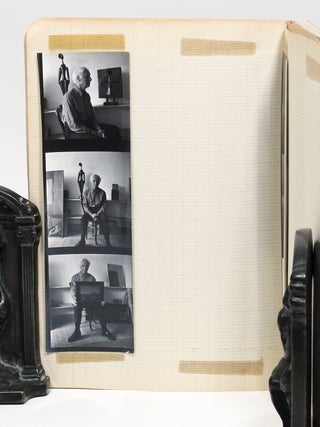 A Portable Retrospective in Photographs: Autograph-Indexed Notebook of Duchamp's Work (c. 1950)