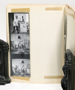 A Portable Retrospective in Photographs: Autograph-Indexed Notebook of Duchamp's Work (c. 1950)