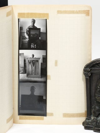 A Portable Retrospective in Photographs: Autograph-Indexed Notebook of Duchamp's Work (c. 1950)