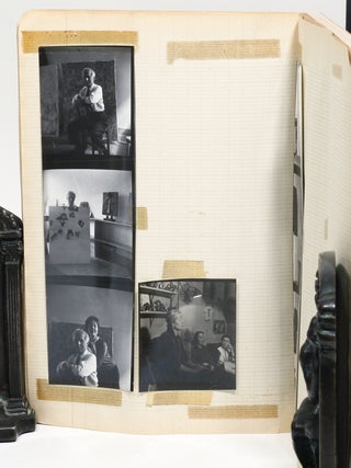 A Portable Retrospective in Photographs: Autograph-Indexed Notebook of Duchamp's Work (c. 1950)