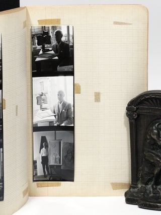 A Portable Retrospective in Photographs: Autograph-Indexed Notebook of Duchamp's Work (c. 1950)