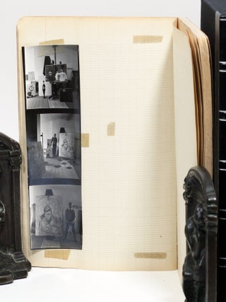 A Portable Retrospective in Photographs: Autograph-Indexed Notebook of Duchamp's Work (c. 1950)