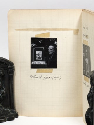 A Portable Retrospective in Photographs: Autograph-Indexed Notebook of Duchamp's Work (c. 1950)
