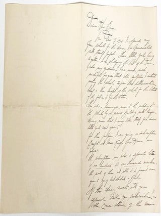 Autograph Letter Signed