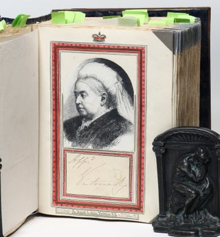 Item #3050 The Savoy Autograph Book. CHARLES DICKENS, RALPH WALDO EMERSON, SERGEI RACHMANINOFF,...